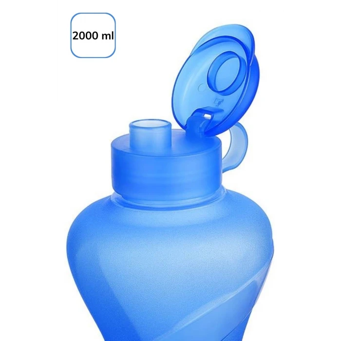 ieg™  2000ML Kapasiteli Sporcu Tipi Suluk Pratik El Matarası TP-487