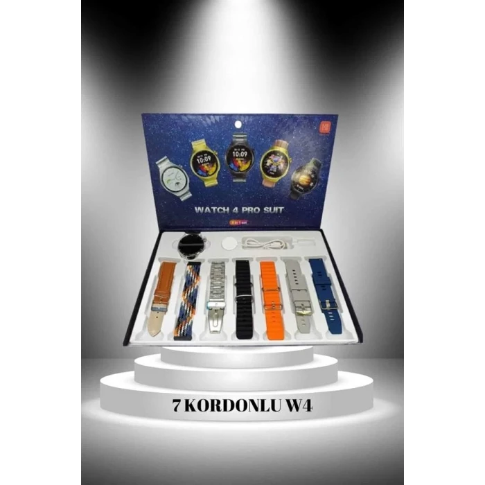 ieg™ 2025 Model Çok Kordonlu Akıllı Saat ve Bluetooth Kulaklık El Fenerli