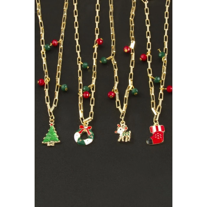 ieg™ 2025 Yılbaşı Kristal Zincir Kolye