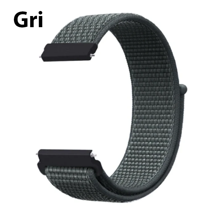 ieg™ 22mm Gear S3 Watch 4 -gt2 Gt2e 46mm Kayış Kordon Lylon Loop