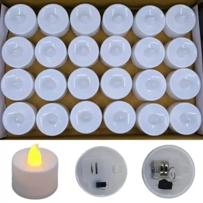 ieg™ 24lü Pilli Mum Seti 3.4 cm