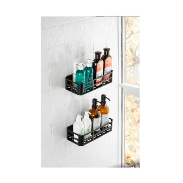 ieg™ 2’li banyo organizer düzenleyici yapışkanlı raf