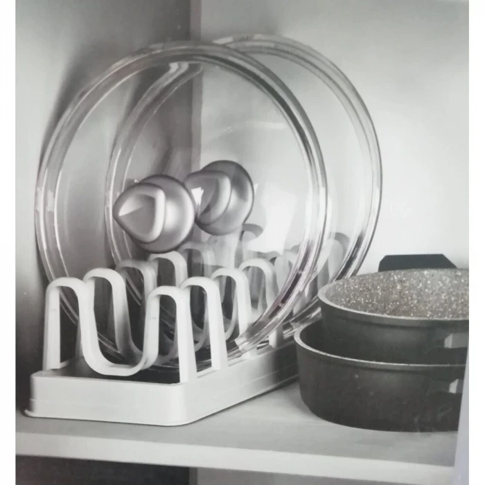 ieg™ 2li Set Tencere Kapağı Organizeri Ve Pratik Tabaklık