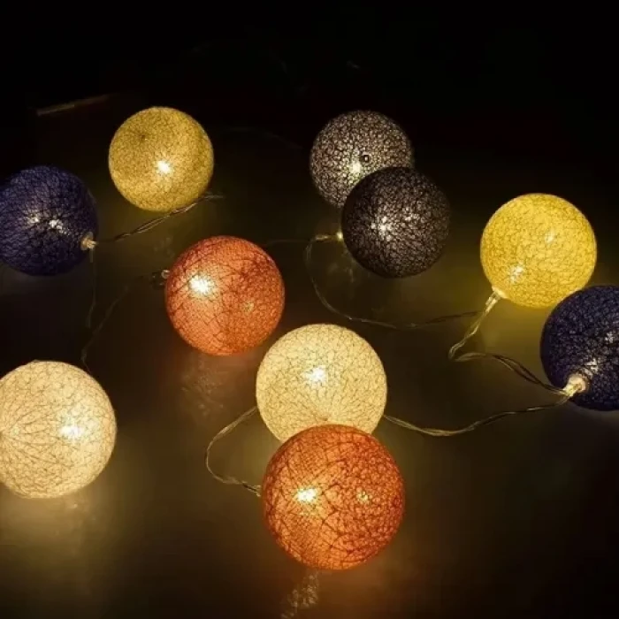 ieg™ 2m 10 LED Renkli Top Lamba