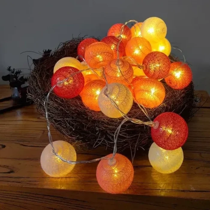 ieg™ 2m 10 LED Renkli Top Lamba