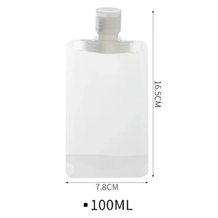 ieg™ 3 Adet 100ml Krem Şampuan Kabı Tekrar Kullanılabilir Set