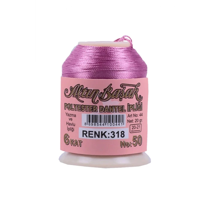 ieg™ 3 Adet Altınbaşak Oya ve Dantel İpi 20 gr -  - No: 318