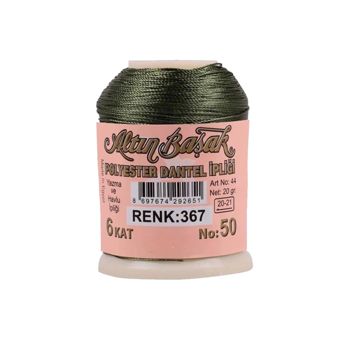 ieg™ 3 Adet Altınbaşak Oya ve Dantel İpi 20 gr -  - No: 367
