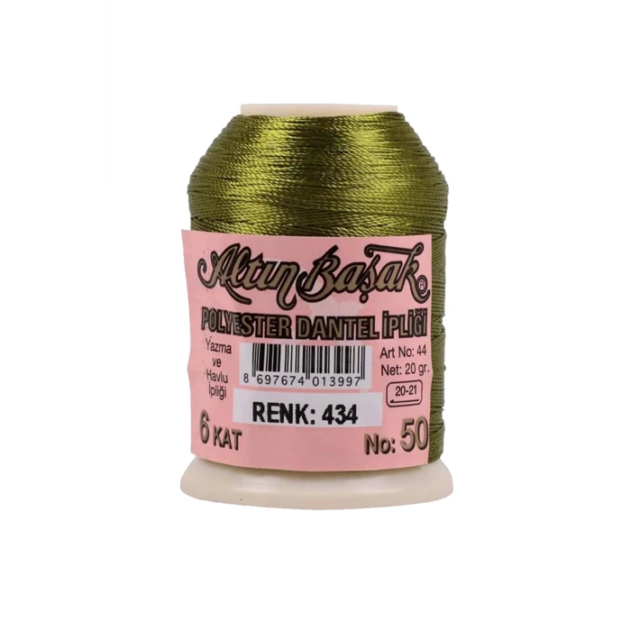ieg™ 3 Adet Altınbaşak Oya ve Dantel İpi 20 gr -  - No: 426 - 078 - 434