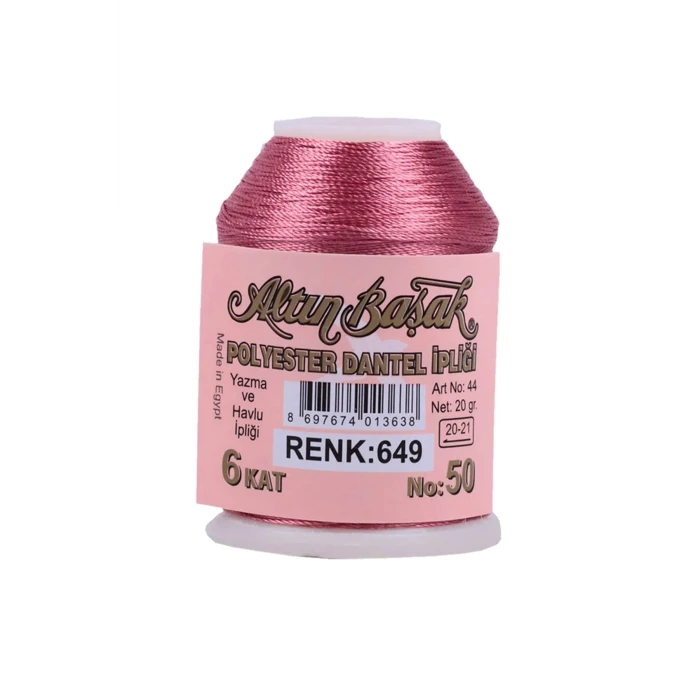 ieg™ 3 Adet Altınbaşak Oya ve Dantel İpi 20 gr -  - No: 649