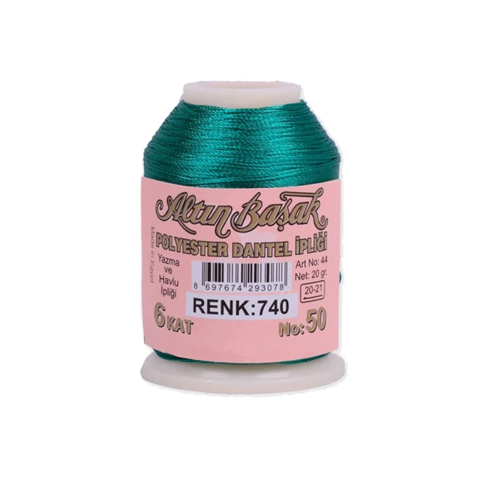 İEG 3 Adet Altınbaşak Oya ve Dantel İpi 20 gr -  - No: 740