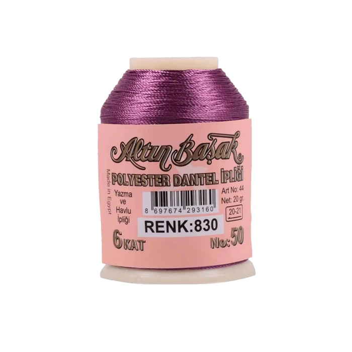 ieg™ 3 Adet Altınbaşak Oya ve Dantel İpi 20 gr -  - No: 830