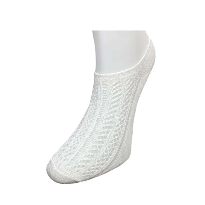 ieg™ 3 Adet Kadın Sneaker Dantelli File Pamuklu Yumuşak Çorap