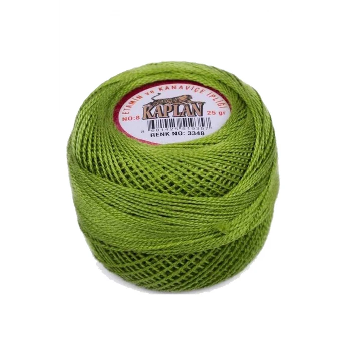 İEG 3 Adet Kaplan Etamin Ve Kanaviçe İpi 8 No Kod/Renk: 427 - 3348 - 823 -