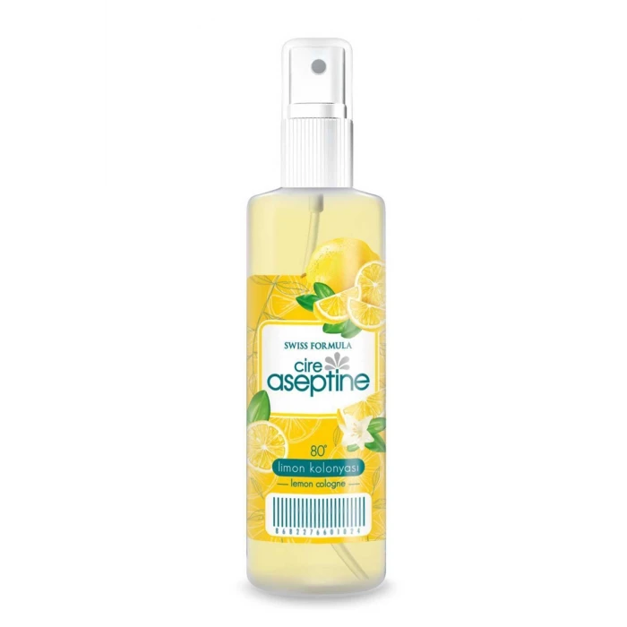 ieg™ 3 Adet Limon Kolonyası  Ev Ofis Pratik Kullanım Sprey 100ml