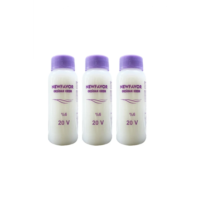 ieg™ 3 Adet Oksidan Krem Saç Boya Sıvısı 6lık 20 volüme 60 ml