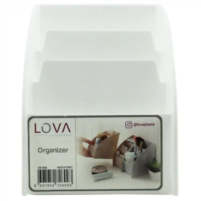 ieg™ 3 Bölmeli Çok Amaçlı Masaüstü Organizer (3 Adet )