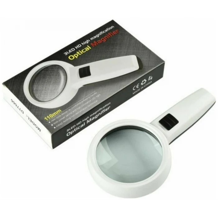 ieg™ 3 Ledli 30 X 110 Mm Led Işıklı Büyüteç DT7666