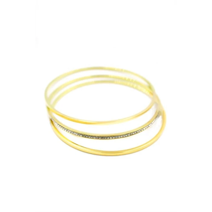 ieg™ 3lü Ajda Bilezik-65mm - Altın