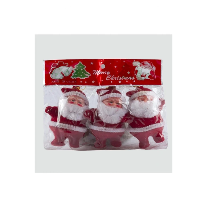 ieg™ 3lü Noel Baba Yılbaşı Ağaç Süsü
