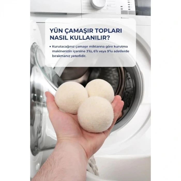 ieg™ 3lü Yün Kurutma Topu Seti