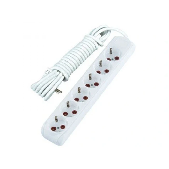 ieg™ 3 Mt. Kablolu 6 Lı Topraklı Grup Priz