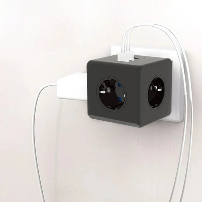 ieg™ 3 Priz 3XUSB 10A 2500W Termal Akım Korumalı Priz TGFTR09