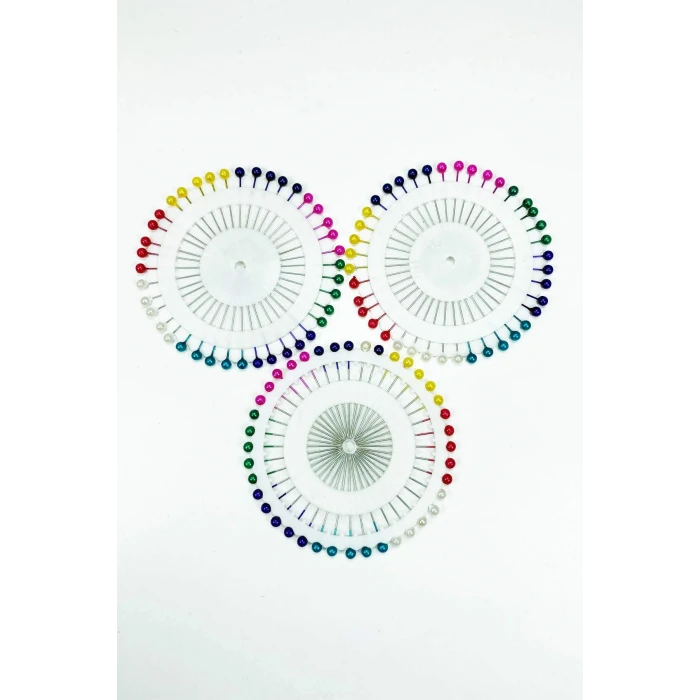 İEG 3 Set Tesettür Eşarp Başlı Toplu İğne 120 Adet