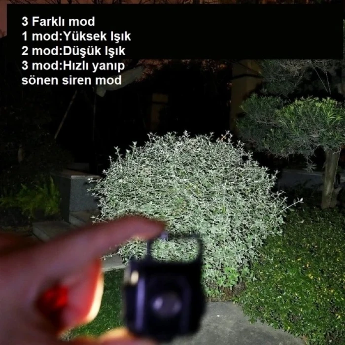 ieg™ 30 Ledli  Mıknatıslı Mini Anahtarlık Flash Kamp Lambası