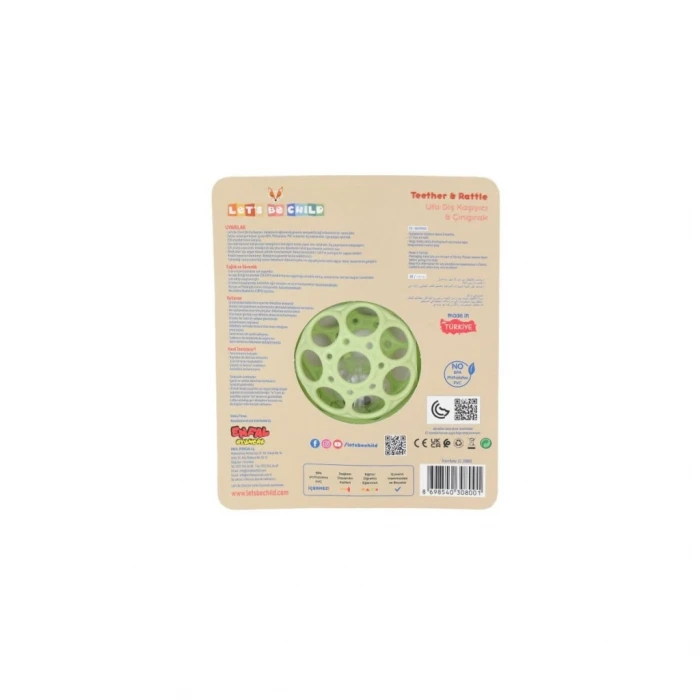 ieg™ 30800  Ufo Diş Kaşıyıcı & Çıngırak +0 ay