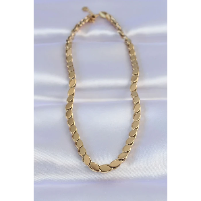 ieg™ 316L Çelik Gold Renk Arpa Model Kolye
