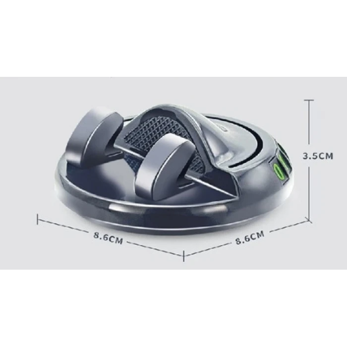 ieg™ 360° Dönebilen Yapışkanlı Numaratörlü Araç Telefon Tutucu