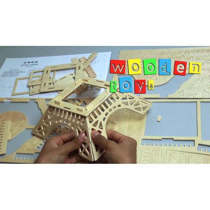 ieg™ 3D Ahşap Puzzle - Horoz