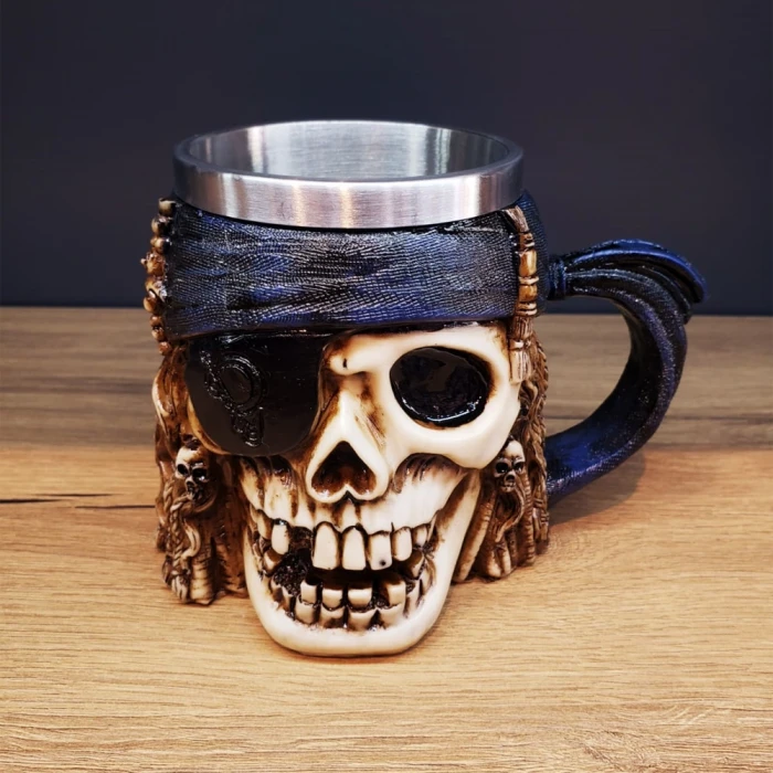 ieg™ 3D Boyutlu Korsan Kupa Bardak