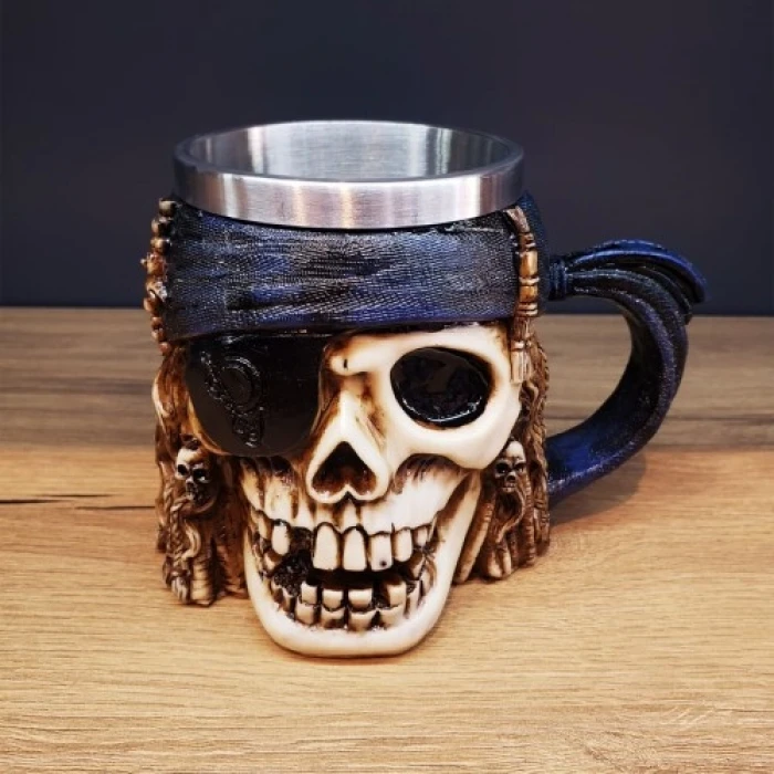 ieg™ 3D Boyutlu Korsan Kupa Bardak