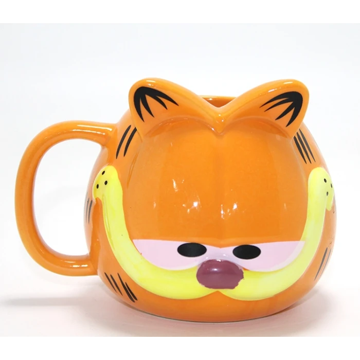 ieg™ 3D Garfield Tasarımı Porselen Kupa Bardak