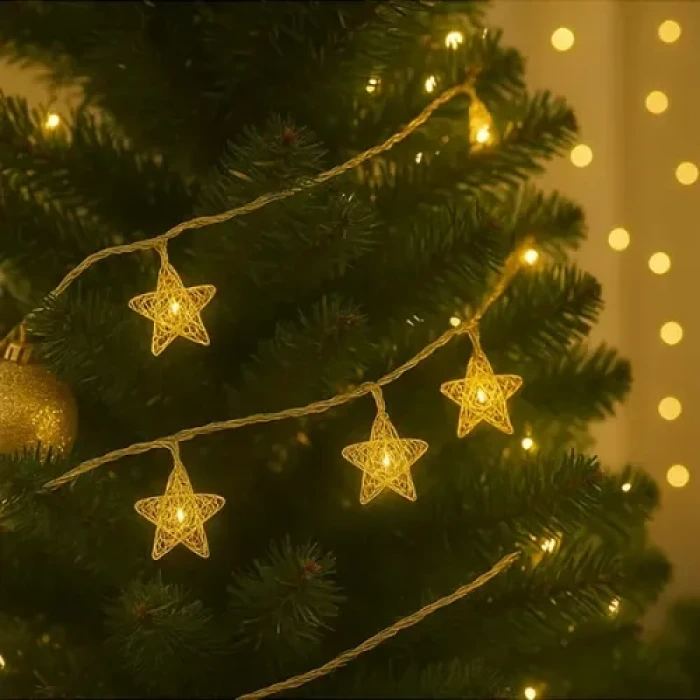 ieg™ 3m 20 LED Pilli Yıldız Led