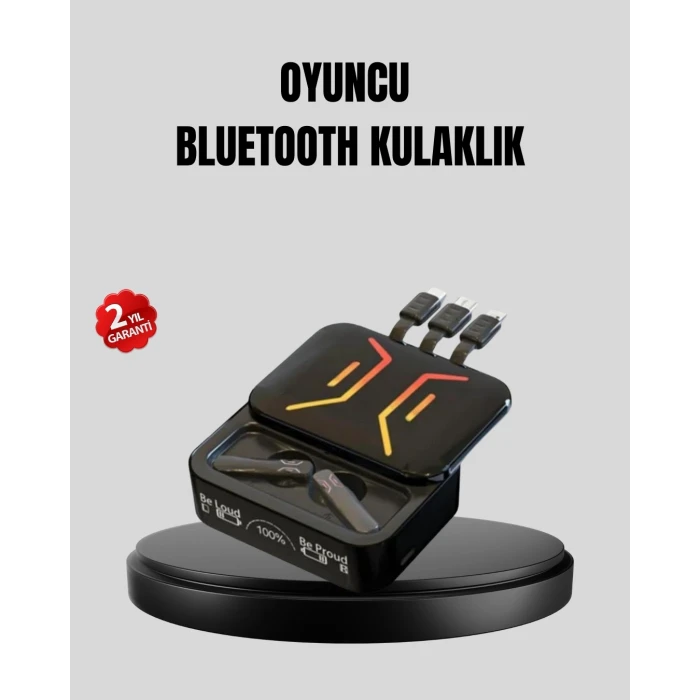 ieg™ 3’ü 1 Arada Kablolu ve Kablosuz Bluetooth 5.3 Kulaklık
