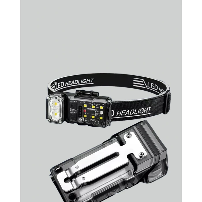 ieg™ 3’ü 1 Arada LED Far Şarj Edilebilir Sensörlü Manyetik 10 Saat Kullanım