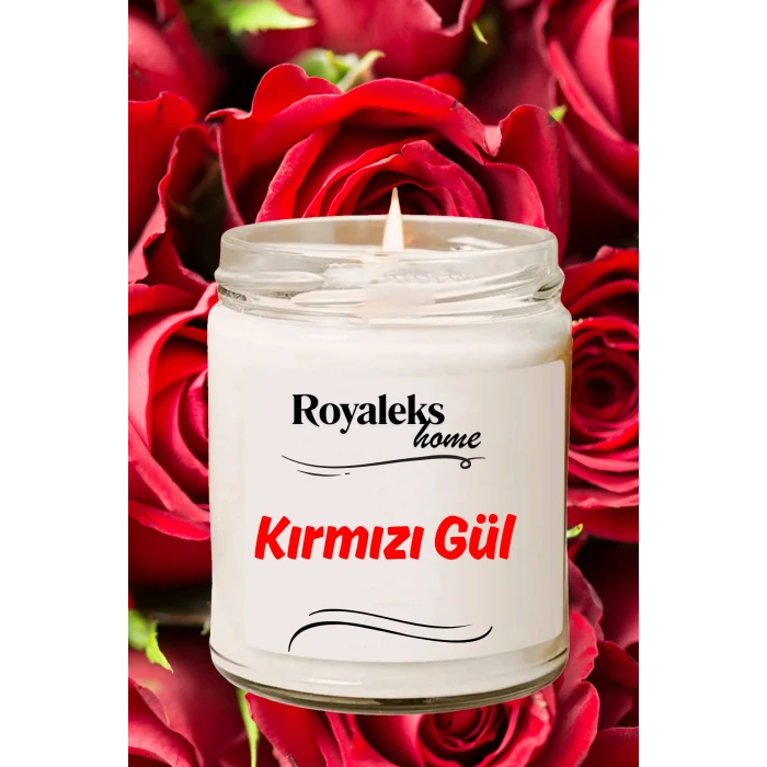 İEG 4 Adet Doğal Özel Seri Kokulu Dekoratif Kavanoz Mum 4X210 cc - Ateşli Set - RYL