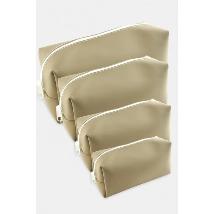 ieg™ 4 Adet El Tutmalı Makyaj Çantası