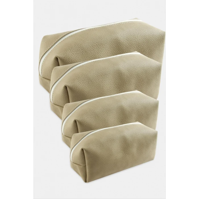 ieg™ 4 Adet El Tutmalı Makyaj Çantası