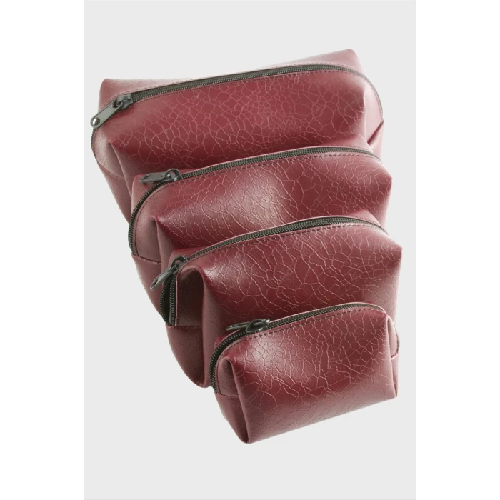 ieg™ 4 Adet El Tutmalı Makyaj Çantası