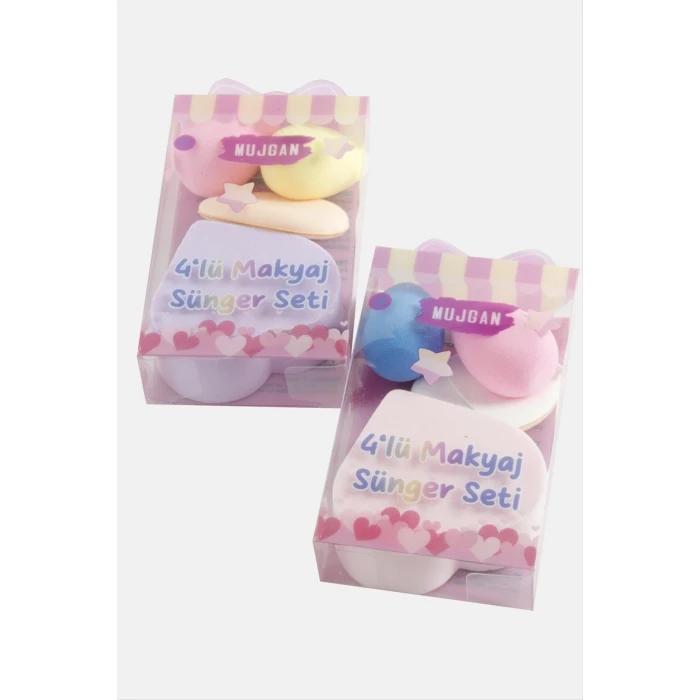 ieg™ 4 Adet Kalp Makyaj Süngeri