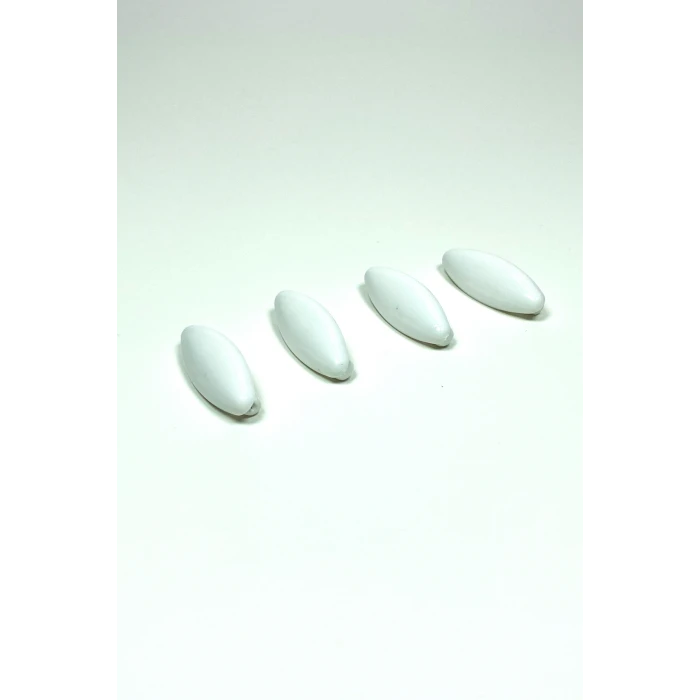 ieg™ 4 Adet Plastik Çengelli Eşarp Ve Şal İğnesi Beyaz 4 cm