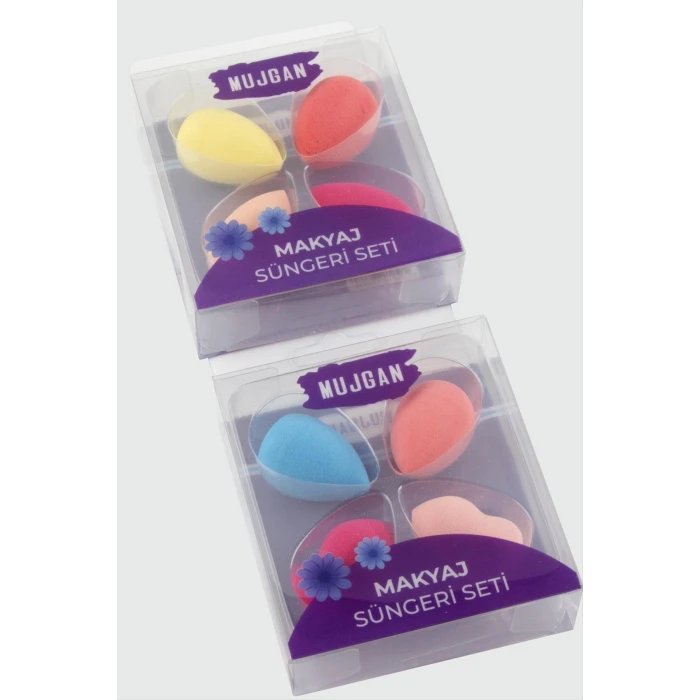 ieg™ 4 Adet Yumurta Minik Makyaj Süngeri