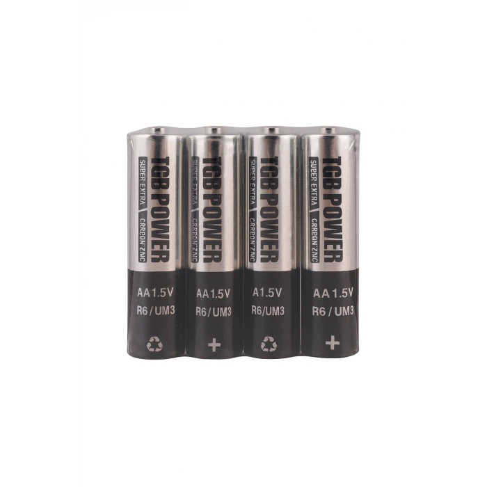 ieg™ 4lü Kalem Pil AA 1.5V R6 / UM3 – Uzun Ömürlü Karbon Çinko Pil Seti