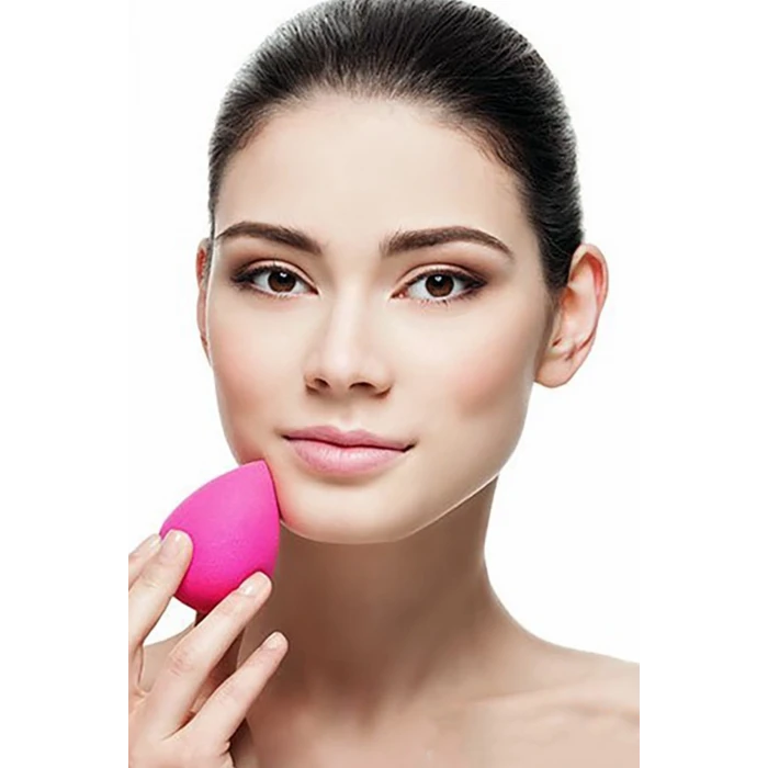 ieg ™ 4lü Profesyonel Yüz Make-up Makyaj Sürgeri Armut Şeklinde Tatlı Islak Kuru Kullanım