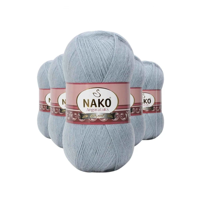 ieg™ 5 Adet Angora Lüks El Örgü İpi  12936