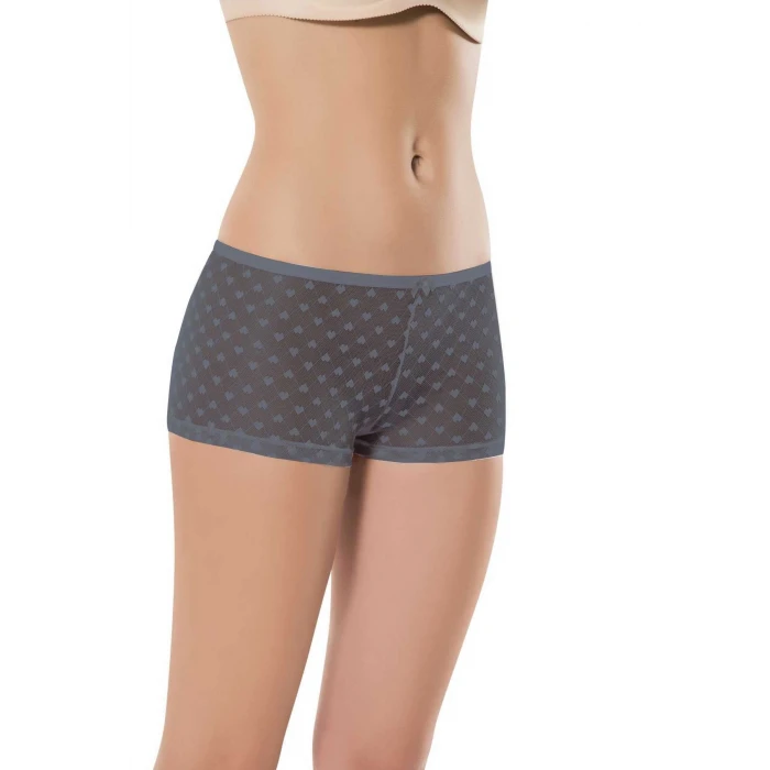 ieg™ 5 Adet Kadın Komple Tül Dantel Boxer Külot
